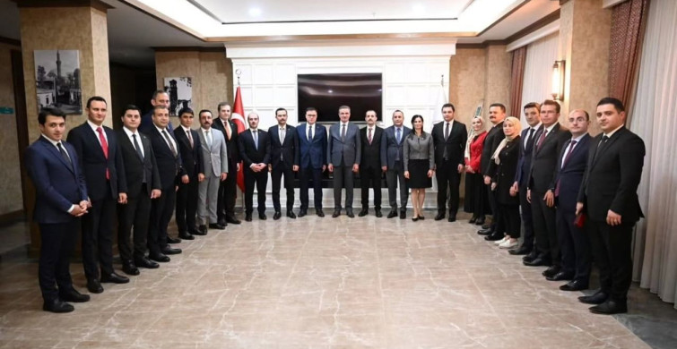 Kaymakamlara veda yemeği düzenlendi
