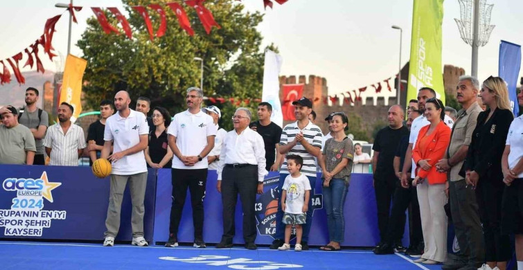 Kayseri, 2029 dünya spor başkenti unvanıyla 3x3 turnuvasına ev sahipliği yapacak