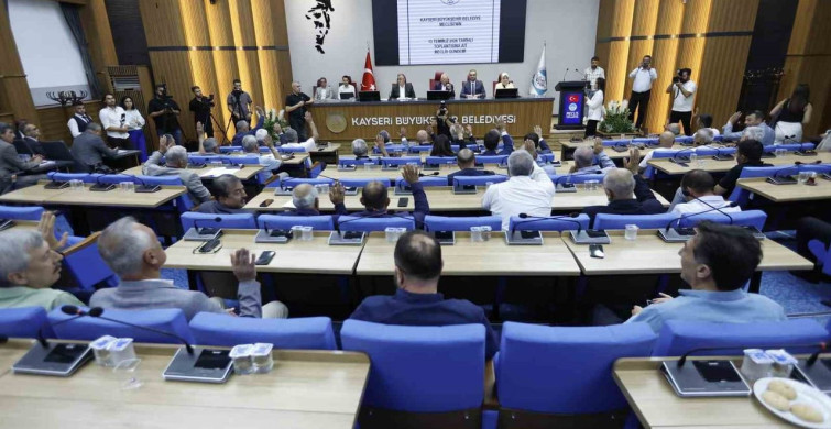 Kayseri Büyükşehir Meclisi’nde başkan Büyükkılıç imzasıyla önemli kararlar