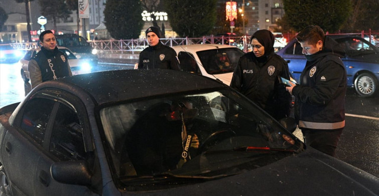 Kayseri Emniyet Müdürlüğü'nden Yılbaşı Denetimleri