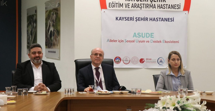 Kayseri Şehir Hastanesi'nde Aile Destek Projesi Başlıyor