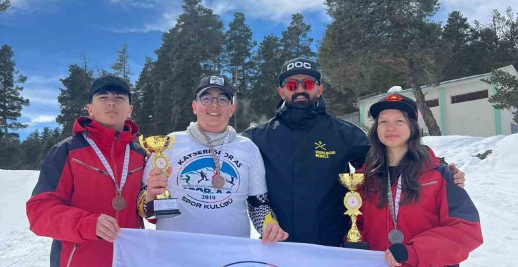 Kayseri Spor A.Ş. Sarıkamış'tan İki Madalya ile Döndü