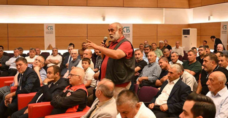 Kayseri ticaret borsası öncülüğünde kırmızı et üreticileri istişare toplantısı gerçekleştirildi