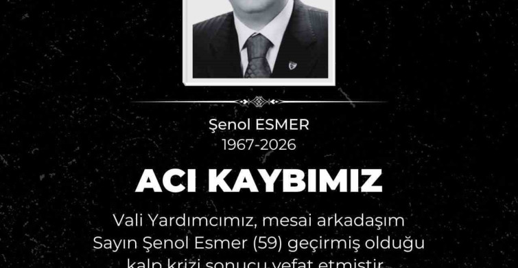 Kayseri Valisinden vali yardımcısı şenol esmer’in ölümü ile ilgili açıklama