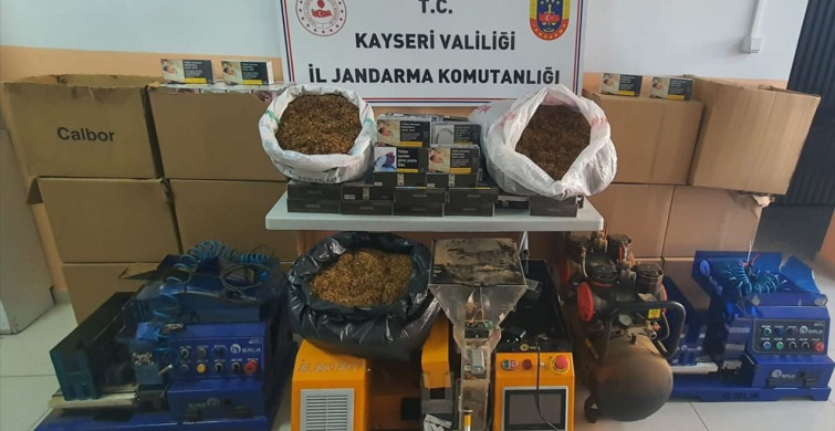 Kayseri'de 131 Bin Makaron Ele Geçirildi