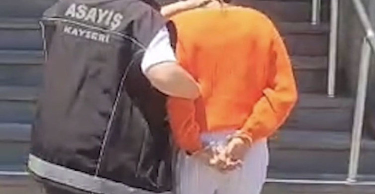 Kayseri'de 16 yıl 8 ay hapis cezası bulunan kadın yakalandı