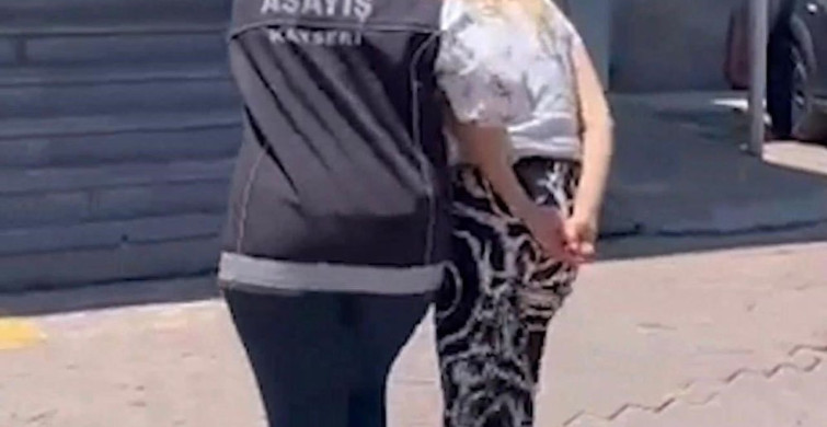 Kayseri'de 3 ayrı suçtan 22 yıl hapis cezası bulunan kadın yakalandı