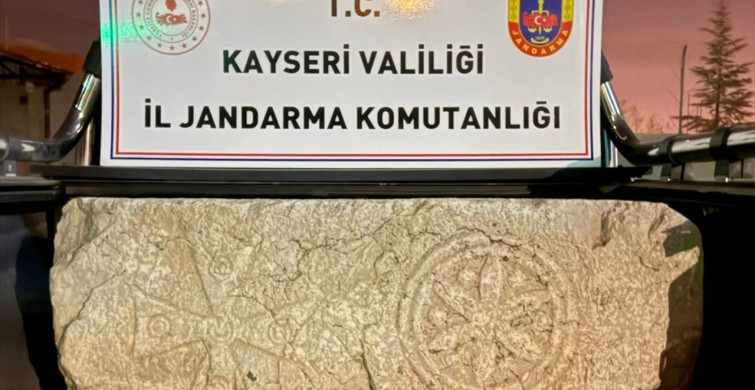 Kayseri'de 6. Yüzyıla Ait Kapı Sovesi Ele Geçirildi