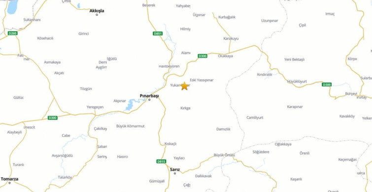 Kayseri'de 62 deprem yaşandı