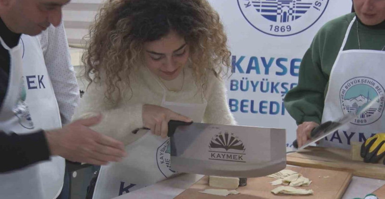 Kayseri'de Coğrafi İşaretli Pastırma Eğitimi İlgiyi Arttırıyor