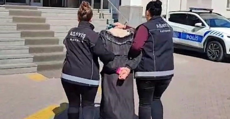 Kayseri'de Hırsızlık Suçundan Aranan Kadın Yakalandı