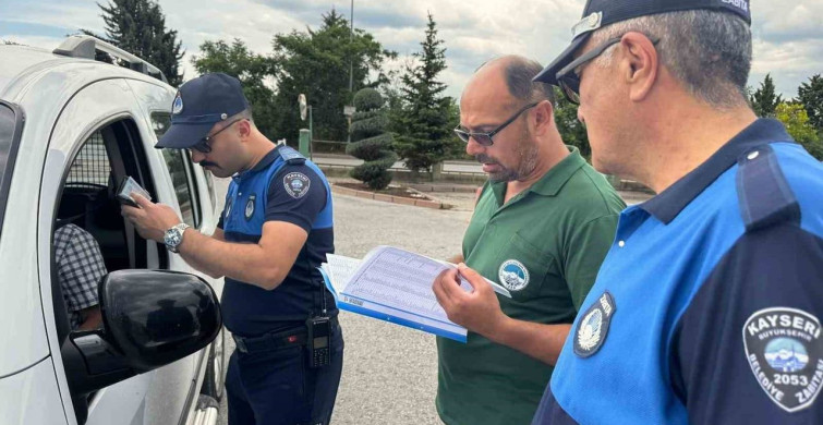 Kayseri'de hobi bahçelerinde sıkı denetim uygulaması başlatıldı