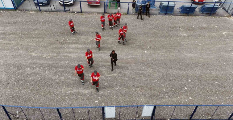 Kayseri'de Kurban Yakalama Timine Komando Eğitimi