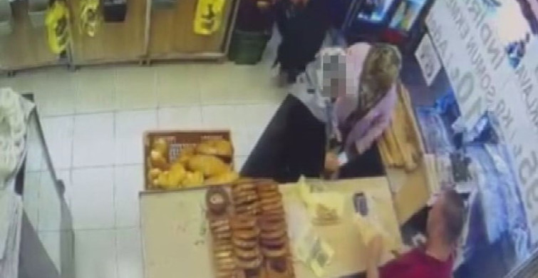 Kayseri'de pastanede kadın hırsız, dikkatsizliği fırsat bilerek cüzdanı çaldı