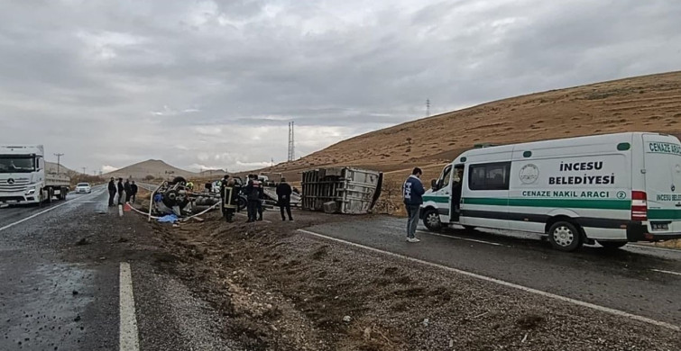Kayseri'de Tır Kazası: 1 Ölü, 1 Yaralı