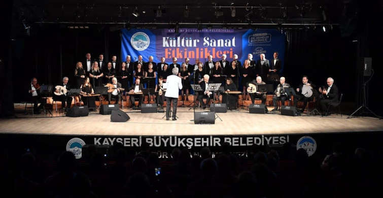 Kayseri'de Türk Sanat Müziği Rüzgarı Esti