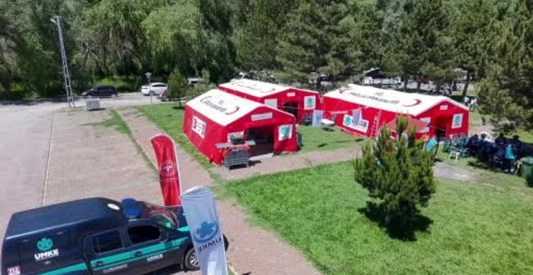 Kayseri'de UMKE personellerinin eğitim kampı başarıyla tamamlandı