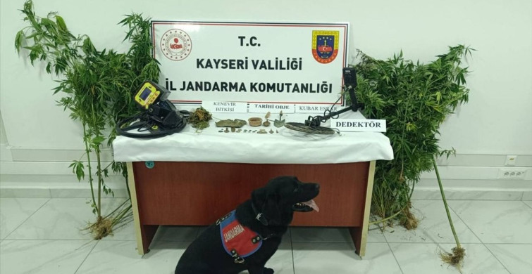 Kayseri'de Uyuşturucu Operasyonu: Tarihi Eserler Ele Geçirildi