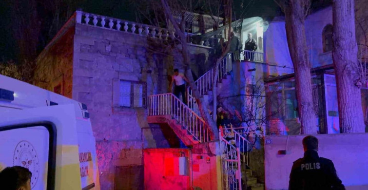 Kayseri’de Yaralı Şahıs Tütün Yaktı