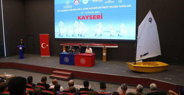 Kayseri'de Yelken Ligi Yarışları Tanıtımı Yapıldı