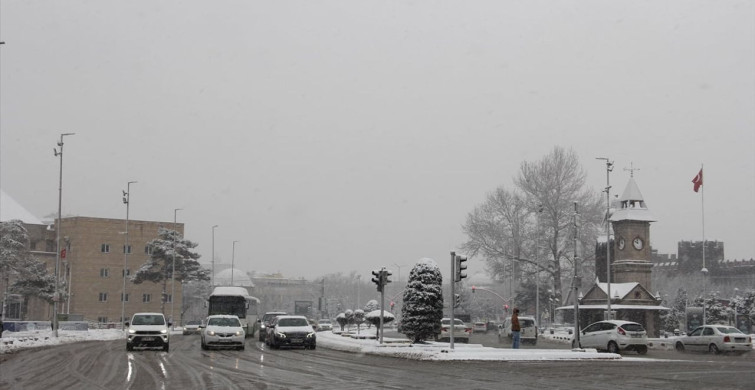 Kayseri'de Yoğun Kar Yağışı