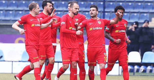 Kayserispor 3 Hafta Sonra Galibiyet Yüzü Gördü