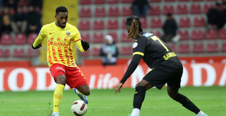 Kayserispor galibiyete hasret kaldı: Bu kez de İstanbulspor'a yenildi