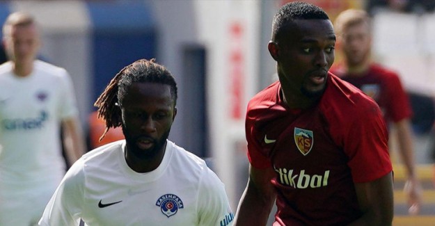 Kayserispor'da Bernard Mensah Hakemleri Suçladı