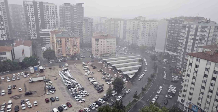 Kayseri'yi Vuran Kuvvetli Yağış ve Dolu