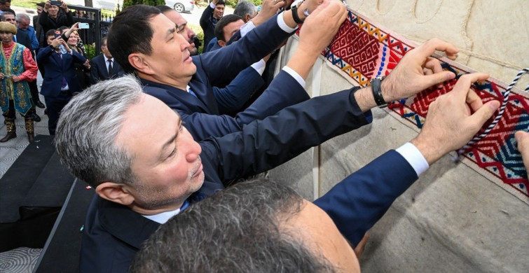 Kazak Yurt Çadırı Ankara'da Tanıtıldı
