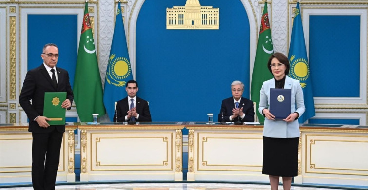 Kazakistan ve Türkmenistan'dan Afganistan Üzerinden Demir Yolu Projesi