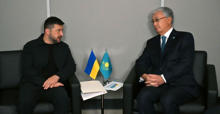 Kazakistan ve Ukrayna Liderlerinden Önemli Görüşme