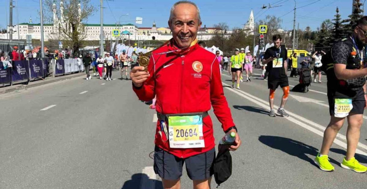 Kazan Maratonu'nda 'Demir Adam' Başarısı