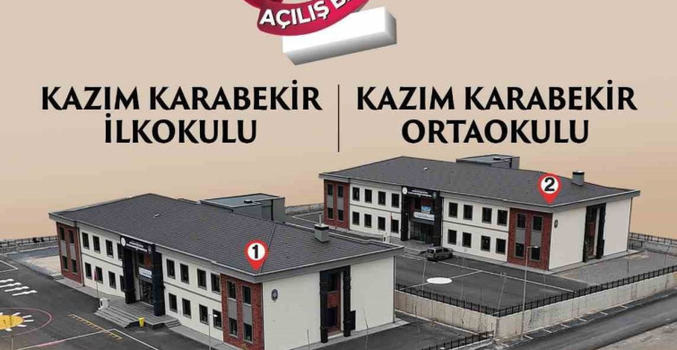 Kazımkarabekir'e İki Yeni Eğitim Kurumu Açıldı