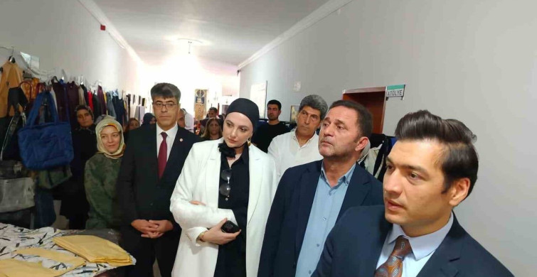 Keban'da El Emeği Ürünler Sergilendi