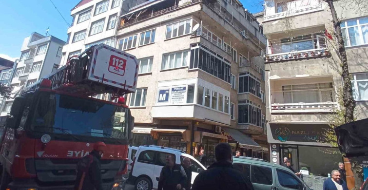 Kedinin İmdadına İtfaiye Ekipleri Yetişti