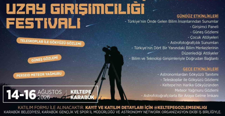 Keltepe'de gökyüzü ve bilim tutkunları buluşacak