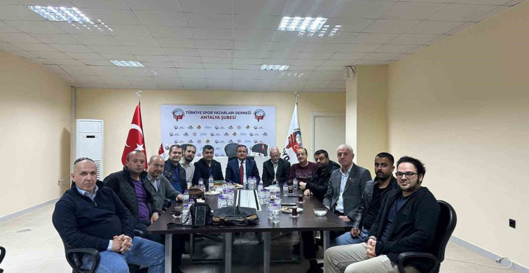 Kemal Çağlayan TSYD Antalya Üyeleriyle Buluştu