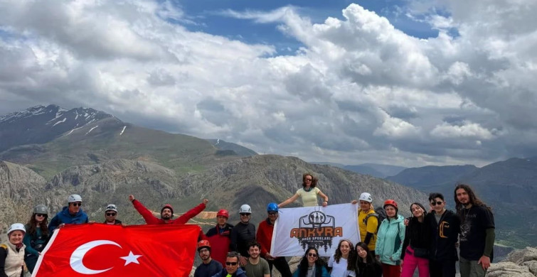 Kemaliye Macera Zirvesi: 45 Sporcu Zirvede Buluştu