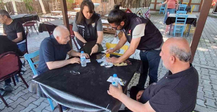Kemaliye'de uyuşturucuyla mücadele kapsamında bilgilendirme çalışması yapıldı