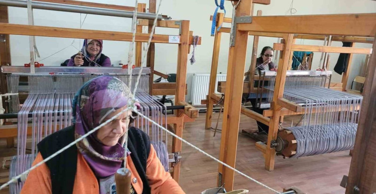 Kemaliye'nin Gazenne Kumaşı Yeniden Canlanıyor