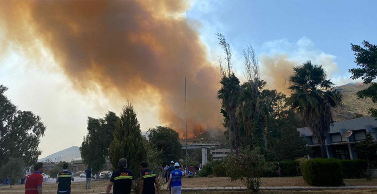 Kemerköy Termik Santrali'ne Ulaşan Yangın Etkisini Yitirdi