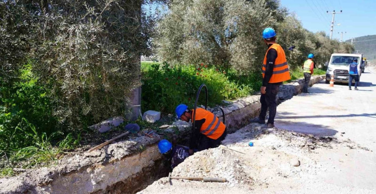 Kemikler Mahallesi'nde İçme Suyu Hattı Yenilendi