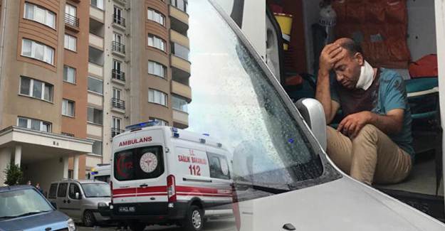 Kendisini Boğazından Bıçaklayan Eşini Boğarak Öldürdü