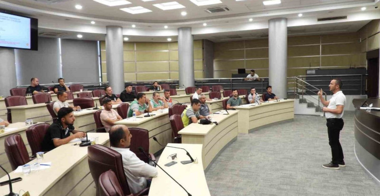 Kepez Belediyesi’nden personel için afetlerde iş güvenliği eğitimi