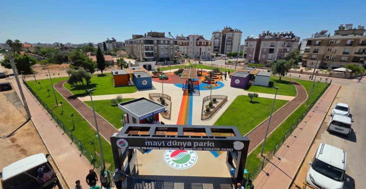 Kepez'de engel tanımayan özel proje: Mavi Dünya Parkı