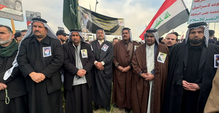 Kerkük'te İsrail ve ABD'ye Karşı Protesto Düzenlendi