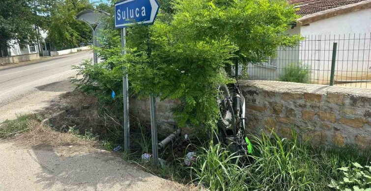 Keşan'da Motosiklet Kazası: Sürücü Yaralandı
