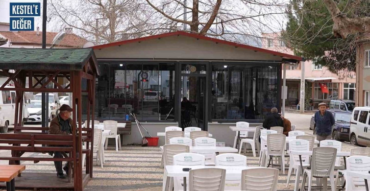 Kestel Belediyesi'nden Serme Mahallesi'ne Yeni Sosyal Alan