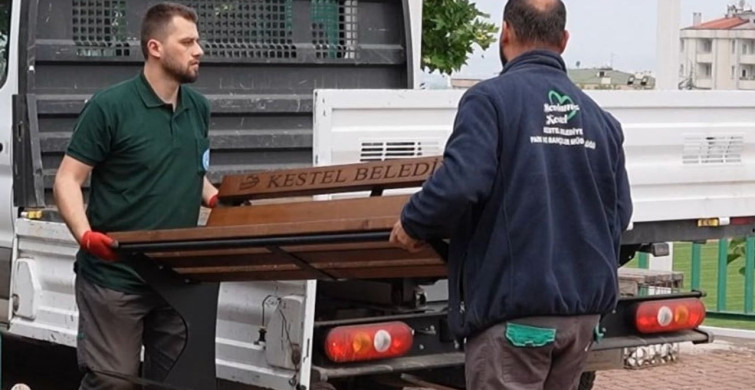 Kestel Belediyesi'nin Kent Mobilyalarıyla Estetik Dönüşüm